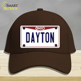 Dayton Ohio Novelty License Plate Hat Cotton / Dark Brown