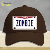 Zombie Ohio Novelty License Plate Hat Cotton / Dark Brown