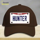 Hunter Ohio Novelty License Plate Hat Cotton / Dark Brown