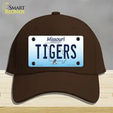 Tigers Missouri Novelty License Plate Hat Cotton / Dark Brown