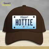 Hottie Missouri Novelty License Plate Hat Cotton / Dark Brown