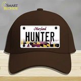 Hunter Maryland Novelty License Plate Hat Cotton / Dark Brown