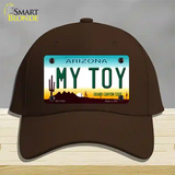 My Toy Arizona Novelty License Plate Hat Cotton / Dark Brown