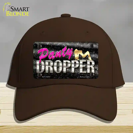 Panty Dropper Novelty License Plate Hat Cotton / Dark Brown