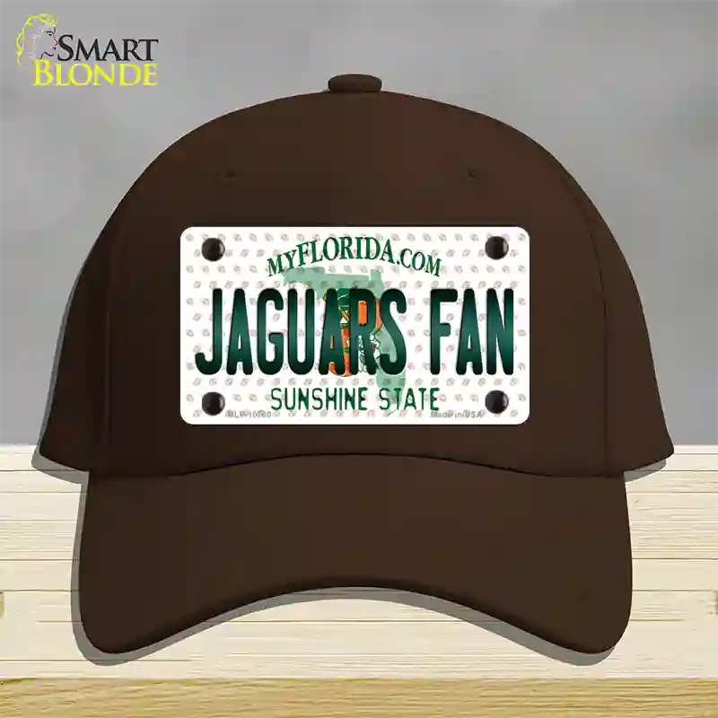 Jaguars Fan Florida Novelty License Plate Hat Cotton / Dark Brown