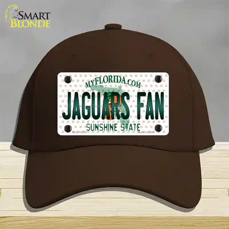 Jaguars Fan Florida Novelty License Plate Hat Cotton / Dark Brown