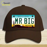 Mr Big Arizona Novelty License Plate Hat Cotton / Dark Brown