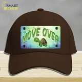 Move Over Novelty License Plate Hat Cotton / Dark Brown