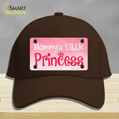 Mommys Little Princess Novelty License Plate Hat Cotton / Dark Brown