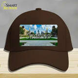 Indiana Sunny Park State Novelty License Plate Hat Cotton / Dark Brown