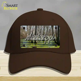 Mississippi Swamp State Novelty License Plate Hat Cotton / Dark Brown