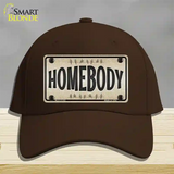 Homebody Novelty License Plate Hat Cotton / Dark Brown