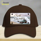 Surf Wagon Novelty License Plate Hat Cotton / Dark Brown