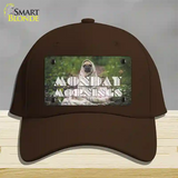 Monday Mornings Novelty License Plate Hat Cotton / Dark Brown