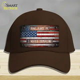 Dont Blame Me Voted Democrat Novelty License Plate Hat Cotton / Dark Brown