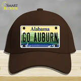 Go Auburn Novelty License Plate Hat Cotton / Dark Brown