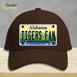 Tigers Fan Novelty License Plate Hat Cotton / Dark Brown