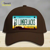 Go Lumberjacks Novelty License Plate Hat Cotton / Dark Brown