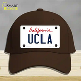 UCLA Novelty License Plate Hat Cotton / Dark Brown