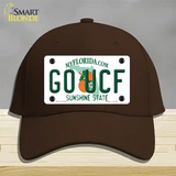 Go UCF Novelty License Plate Hat Cotton / Dark Brown