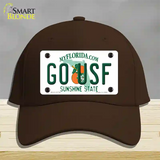 Go USF Novelty License Plate Hat Cotton / Dark Brown