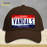 Vandals Novelty License Plate Hat Cotton / Dark Brown