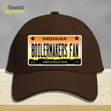 Boilermakers Fan Novelty License Plate Hat Tag Cotton / Dark Brown