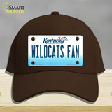 Kentucky Wildcats Fan Novelty License Plate Hat Tag Cotton / Dark Brown