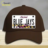 Blue Jays Novelty License Plate Hat Cotton / Dark Brown