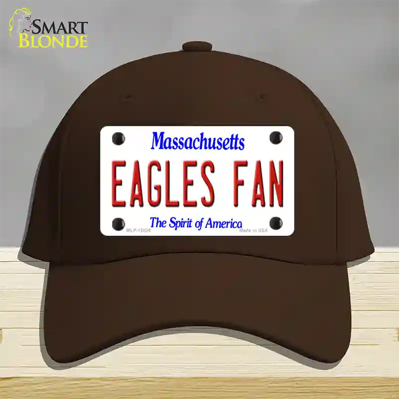 Eagles Fan Novelty License Plate Hat Cotton / Dark Brown