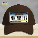 Montana Fan Novelty License Plate Hat Cotton / Dark Brown