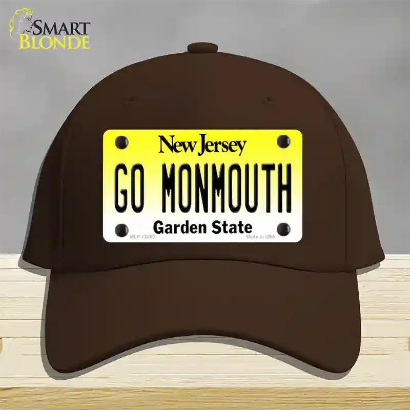 Go Monmouth Novelty License Plate Hat Cotton / Dark Brown