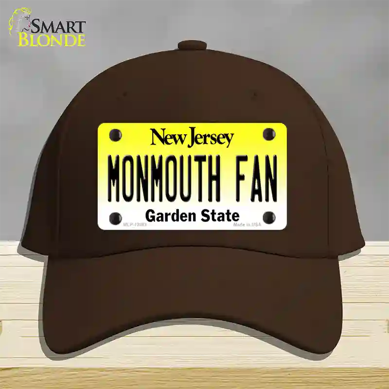 Monmouth Fan Novelty License Plate Hat Cotton / Dark Brown