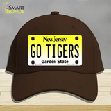 New Jersey Go Tigers Novelty License Plate Hat Cotton / Dark Brown