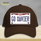 Go Xavier Novelty License Plate Hat Cotton / Dark Brown