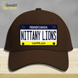 Nittany Lions Novelty License Plate Hat Cotton / Dark Brown