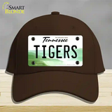 Tiger Tennessees Novelty License Plate Hat Cotton / Dark Brown