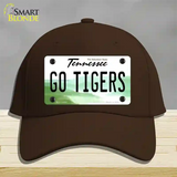 Tennessee Go Tigers Novelty License Plate Hat Cotton / Dark Brown