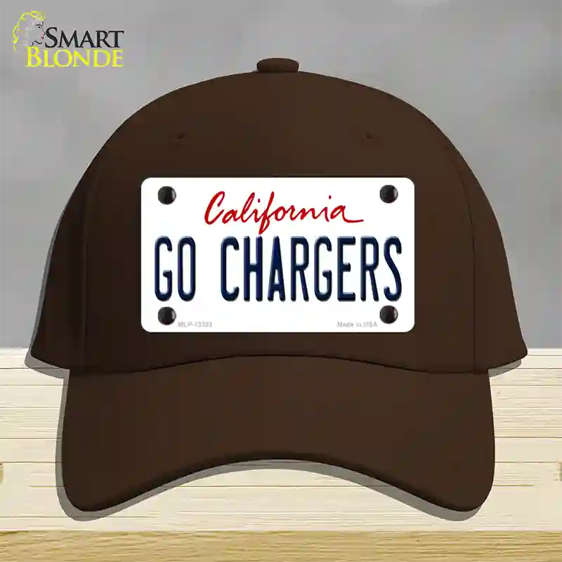 Go Chargers Novelty License Plate Hat Tag Cotton / Dark Brown