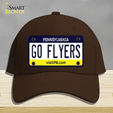 Go Flyers Novelty License Plate Hat Tag Cotton / Dark Brown