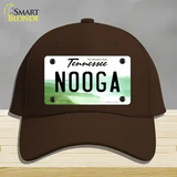 Nooga Tennessee Novelty License Plate Hat Tag Cotton / Dark Brown