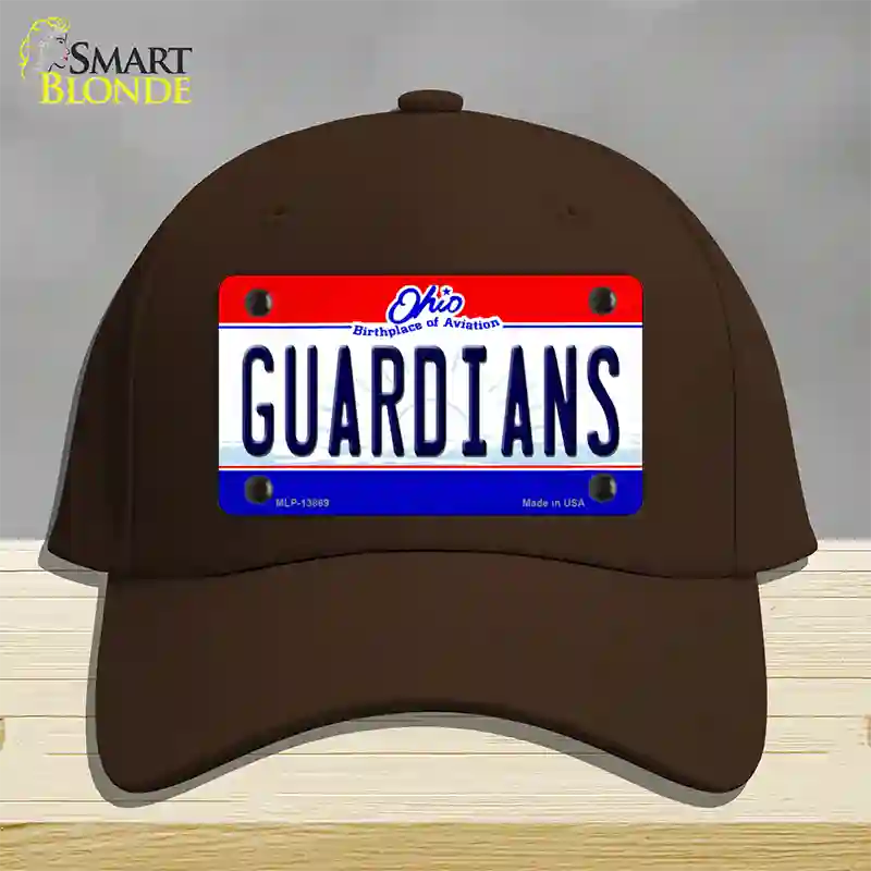 Guardians Ohio Aviation Novelty License Plate Hat Tag Cotton / Dark Brown