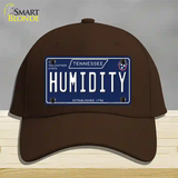 Humidity Tennessee Blue Novelty License Plate Hat Tag Cotton / Dark Brown