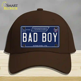 Bad Boy Tennessee Blue Novelty License Plate Hat Tag Cotton / Dark Brown