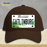 Gatlinburg Tennessee Novelty License Plate Hat Tag Cotton / Dark Brown