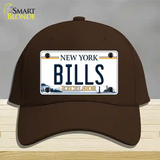 Bills New York Excelsior Novelty License Plate Hat Cotton / Dark Brown