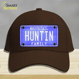 Huntin Family Novelty License Plate Hat Cotton / Dark Brown