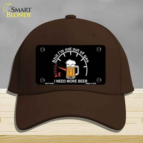 I Need More Beer Novelty License Plate Hat HAT-MLP-14461