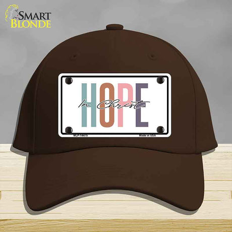 Hope In Christ Novelty License Plate Hat HAT-MLP-14475