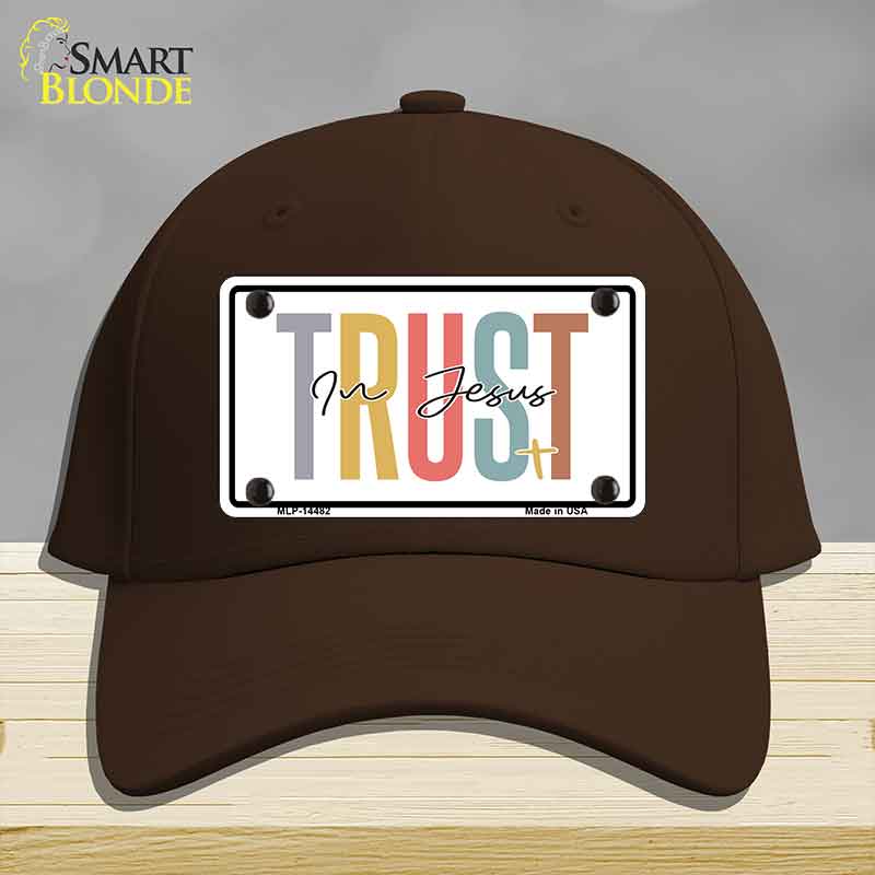 Trust In Jesus Novelty License Plate Hat HAT-MLP-14482